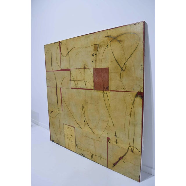 Modern Large Oil on Canvas by Michel Alexis, French American, B. 1960 For Sale - Image 3 of 10