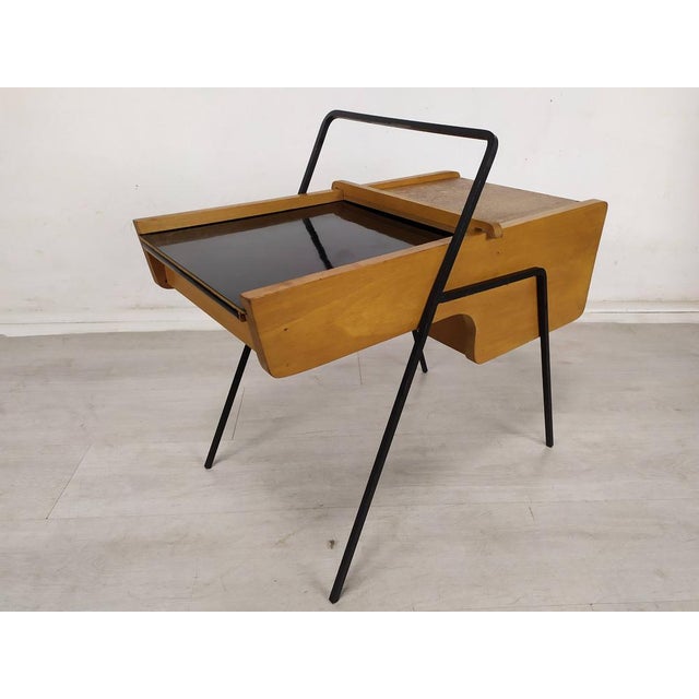 Cabinet by Bernard De Swarte, 1950s, in Good conditions. Designed 1950 to 1959 This piece has an attribution mark, I am...