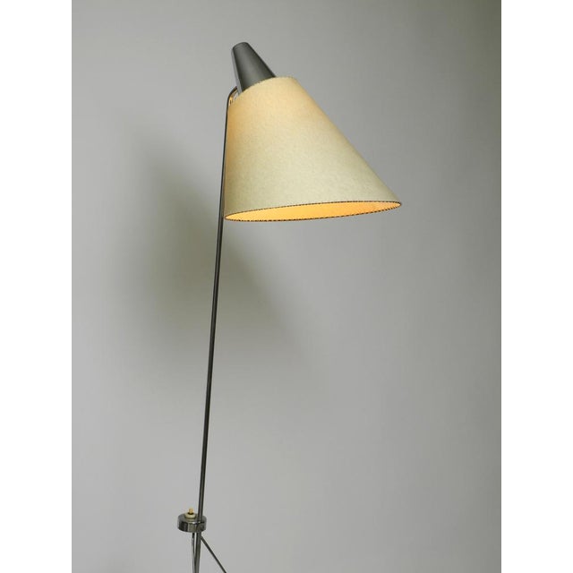 1950s Metal Chrome Floor Lamp by Josef Hurka for Napako Czech, 1960s For Sale - Image 5 of 18