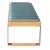 Mid-Century Modern Late 20th Century Gary L. Lee for Cumberland Furniture Pax Bench For Sale - Image 3 of 6
