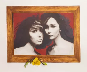 Picture Frame, Sandu Liberman Lithograph, Numbered in Pencil