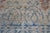 Mid 20th Century Vintage Oriental Hand Knotted Blue & Beige Geometric Area Rug Carpet 9' X 11' For Sale - Image 5 of 11