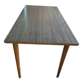 1960s Mid-Century Thonet Formica Dining Room Table For Sale