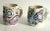 Memphis Vintage Babat Memphis Style Studio Ceramic Mugs - a Pair For Sale - Image 3 of 5