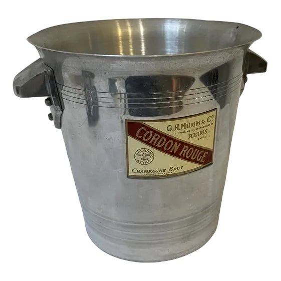 Champagne Bucket from Cordon Rouge Champagne, 1950s For Sale