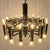 Large Vintage Italian Space Age Chandelier in Chrome by Gaetano Sciolari, 1970s For Sale - Image 18 of 18