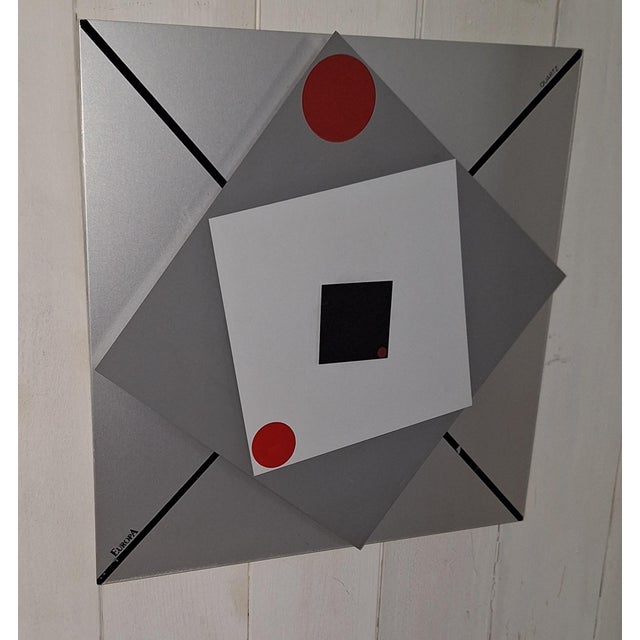 Postmodern Postmodern German Wall Clock by Europa,1980s For Sale - Image 3 of 6