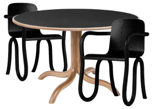 Kolho Original Dining Chairs and Table by Made by Choice, Set of 3