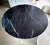 Stone Contemporary 72" Nero Marquina Marble Pedestal Dining Table Fabricated in Italy For Sale - Image 7 of 8