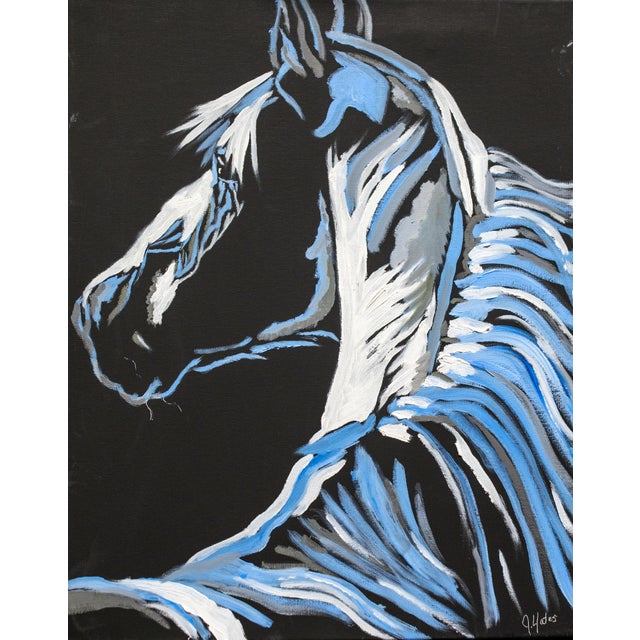 On a trip home to see my family, my Mom and I went to a friend who's mare had a young pony. It danced and kicked its...