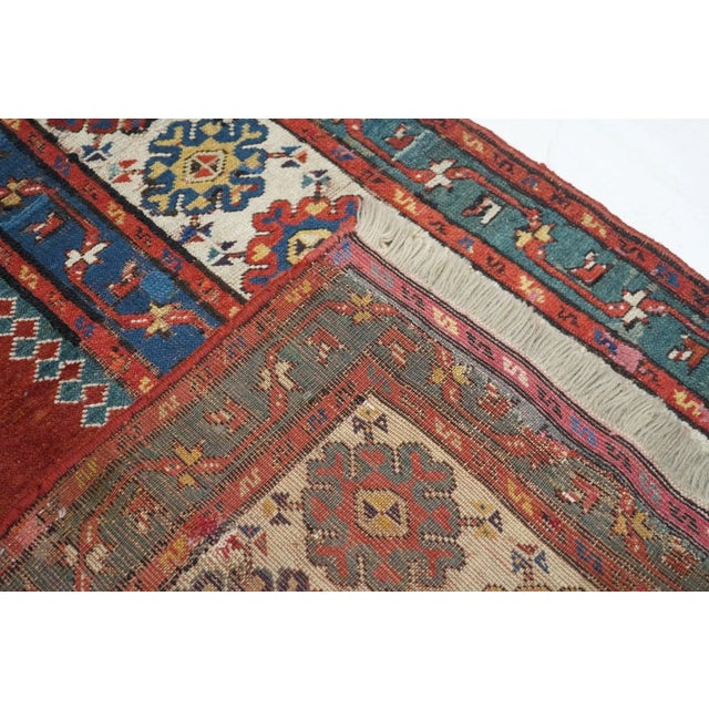 Antique Talish Rug 3'7'' x 8'5'' For Sale - Image 10 of 10