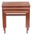 Danish Nesting Tables in Teak Wood, 1960s, Set of 3 For Sale