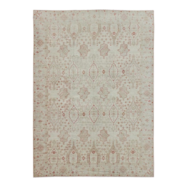 Large Modern Khotan by Keivan Woven Arts 12'6 X 17'4 For Sale