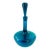 1966 Mid-Century Modern Joel Philip Myers for Blenko 6615l Peacock Glass Decanter With Stopper For Sale
