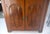 French Art Nouveau Deco Walnut & Burl Wood 78" Tall Cupboard China Cabinet MINT For Sale - Image 4 of 13