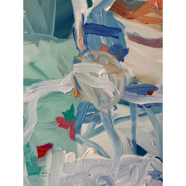 Abstract "Garden Planning" Original Painting by Hayley Morée For Sale - Image 3 of 4