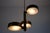 Mid-Century Brass and Glass Ceiling Lamp by Stilnovo, Italy, 1960s For Sale - Image 9 of 12