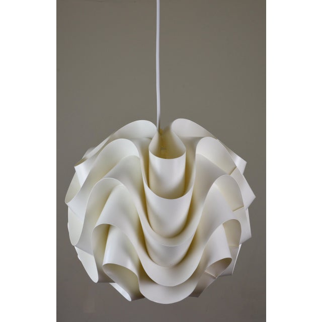 Plastic Model 172 Pendant Light by Poul Christiansen for Le Klint, 1980s For Sale - Image 7 of 12