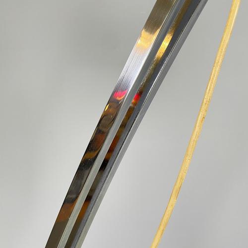 Italian Space Age Adjustable Floor Lamp in Metal and Orange Metal, 1970s For Sale - Image 13 of 17