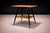 1950s Side Table With a Swivel Top in Pau Marfim & Ebony Finish, Unknown, 1950s For Sale - Image 5 of 9