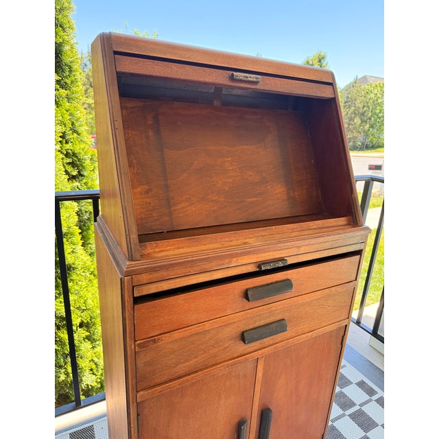 This museum-quality piece represents the height of mid-century professional medical furniture. An American Industrial...