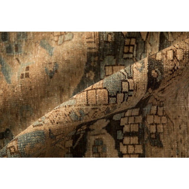 Vintage Distressed Bakhtiari Carpet - 5'5" x 7' For Sale - Image 10 of 11