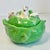 1970s Vintage Hollywood Regency Americana Folk Art Cabbage Tureen With Bunnies For Sale - Image 18 of 18