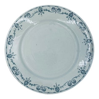 Antique Dessert Plate by Gien, France, 1955, Set of 3 For Sale