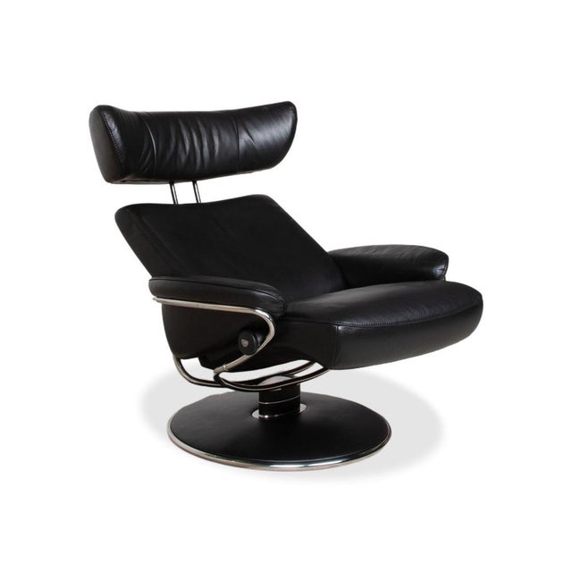 Jazz Recliner Chair in Leather from Stressless For Sale - Image 5 of 18
