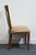 Late 20th Century High End Vintage Solid Cherry Italian Neoclassical Revival Dining Side Chair For Sale - Image 5 of 9