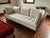 Cream Roche Bobois Large 3 Seater Pagoda Style Sofa For Sale - Image 8 of 14