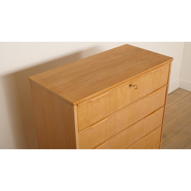 Vintage Danish Teak Chest of Drawers For Sale - Image 4 of 9
