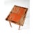 Orange Antique Painted Wood Folding Table For Sale - Image 8 of 13
