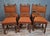Antique Carved Oak Chairs, 1800s, Set of 6 For Sale - Image 10 of 10