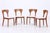 Vintage Danish Teak Chairs from Niels Koefoed, Set of 4 For Sale - Image 3 of 15