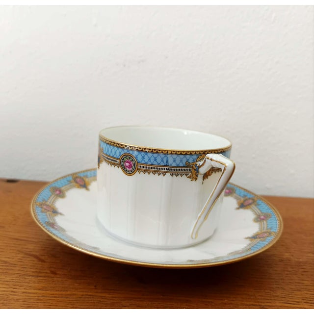 1920s Limoges Coffee Service by Chabrol & Poirier, 1925, Set of 7 For Sale - Image 5 of 10
