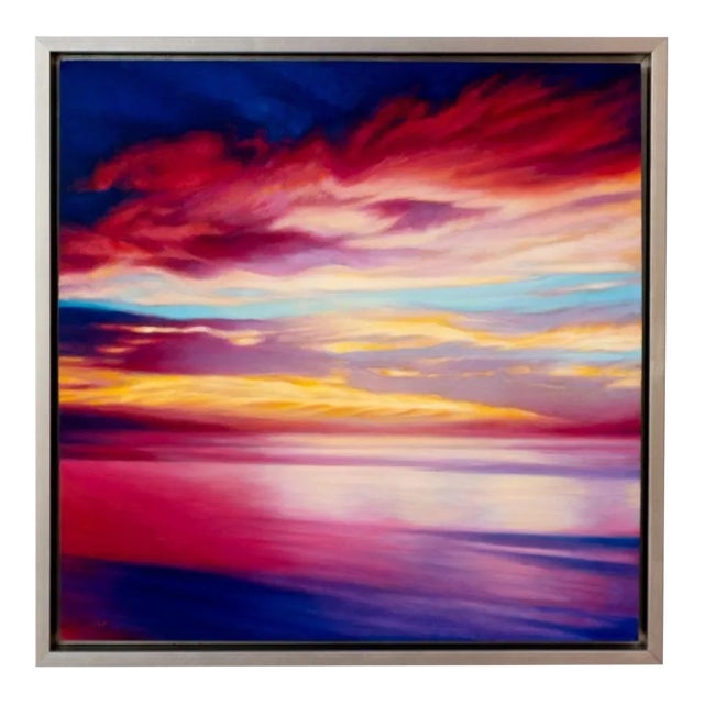 2020 Anna Van Fleet Impressionist Seascape, "The State of Dreaming" For Sale