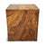 Organic Modern Natural Teak Root Block Side Table For Sale In Los Angeles - Image 6 of 9