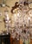 Brown 19th Century Italian Crystal and Patinated Iron 12-Light Chandelier For Sale - Image 8 of 10