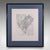 This is a vintage 18th century street map of London. An English, framed reproduction showing the parish of St Martin's In...