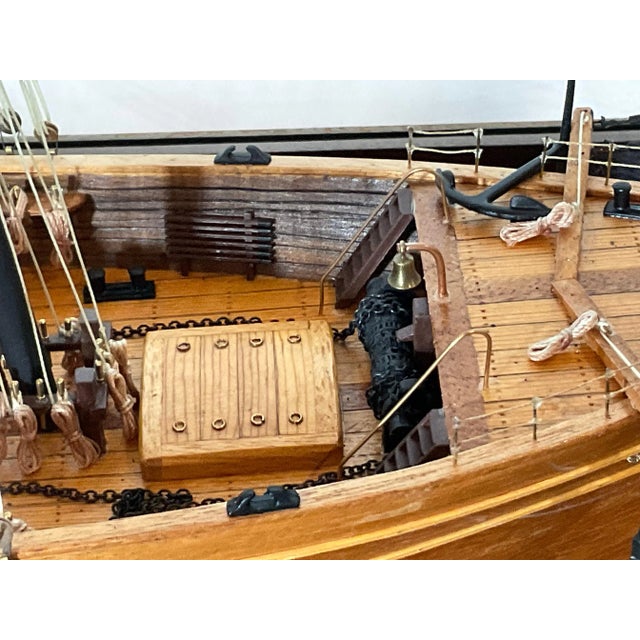 Model of the Paddle Steamer Sirius For Sale - Image 4 of 12