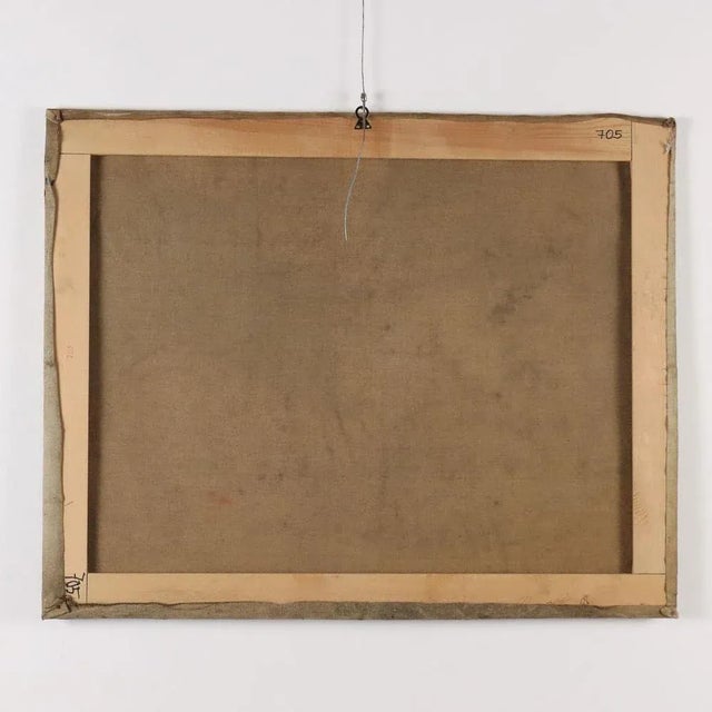 Orazi, Composition, Oil on Canvas For Sale - Image 11 of 12