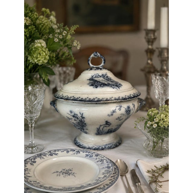 Antique Ironstone Soup Tureen, 1890 For Sale - Image 11 of 12