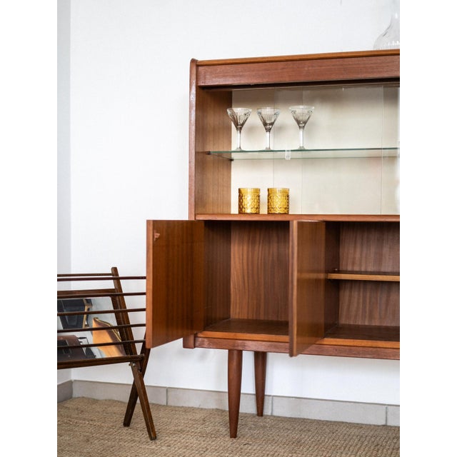 Vintage Teak Bar Cabinet, 1960s For Sale - Image 9 of 14