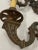 Early 20th Century Cast Bronze Sconces - a Pair For Sale - Image 4 of 9
