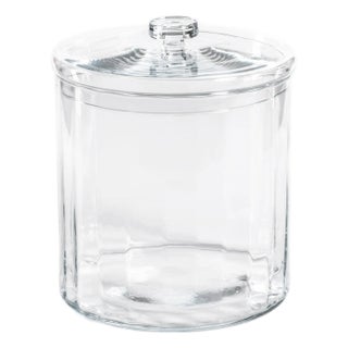 Blendon Optic Glass Bonbonniere, Large For Sale