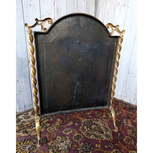 Early 20th Century 28" Baroque Vanity Floor or Table Top Mirror For Sale - Image 9 of 9