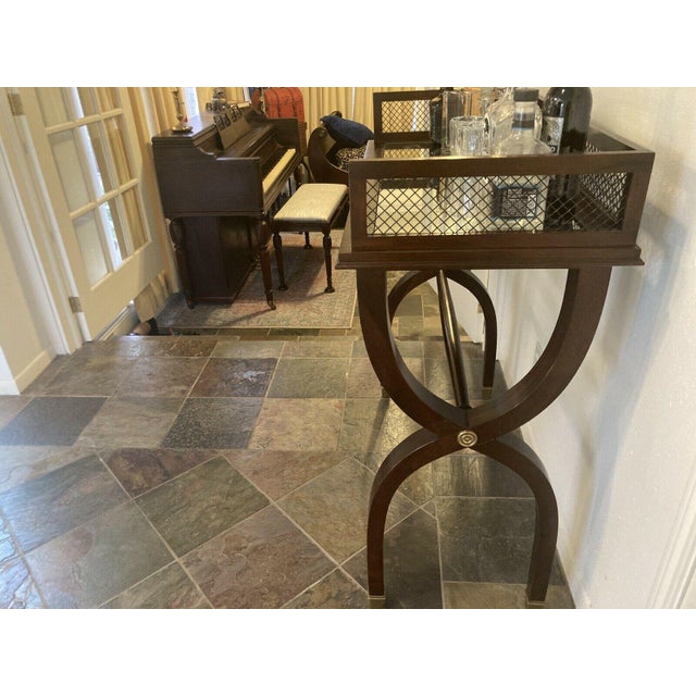 CTHSherrill Standing Bar Serving Table Chairish