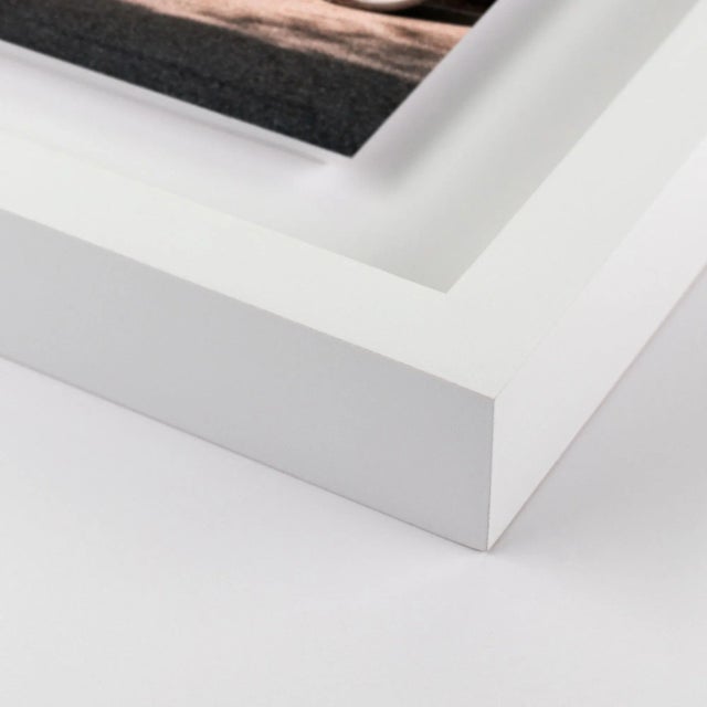 DESCRIPTION: Positano Auto by Natalie Obradovich in White Framed Paper, Large Art Print SPECIFICATIONS: Type: Framed...