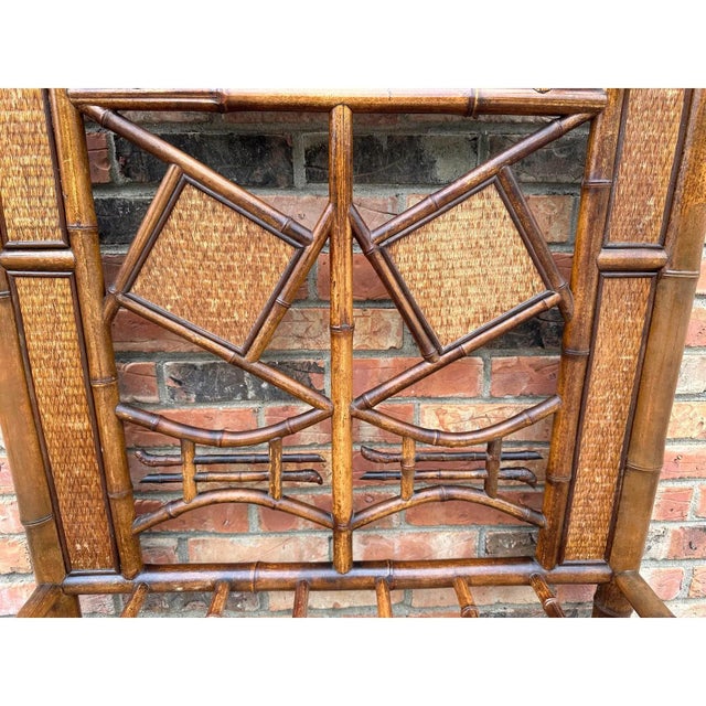 19th Century English Bamboo Hall Tree For Sale In Nashville - Image 6 of 11